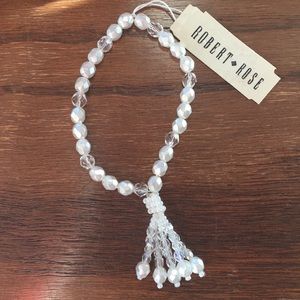 Robert rose beaded bracelet